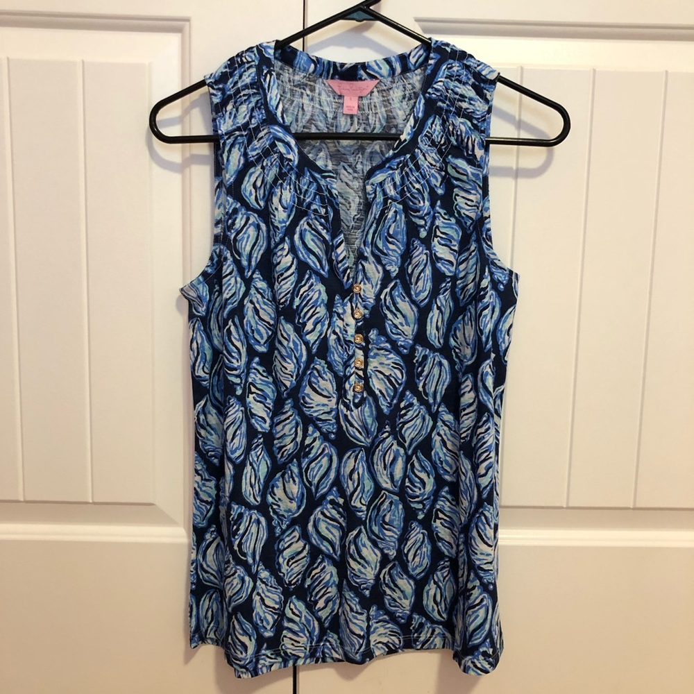 NWOT Essie top - High Tide Navy drop